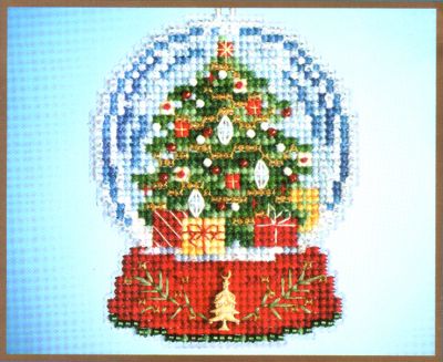 Christmas Tree Globe MH16-1936 / Шар Новогодняя ель