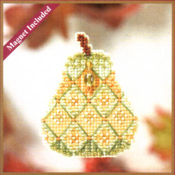 Jeweled Pear MH18-4205 / Украшенная груша (магнит)