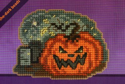 Graveyard Pumpkin MH18-2326 / Недобрая тыква (магнит)