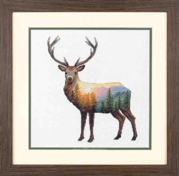 Deer Scene 70-35387 / Сцена с оленем