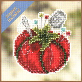 Tomato Pincushion MH18-2104 / Подушечка для булавок из помидоров (магнит)