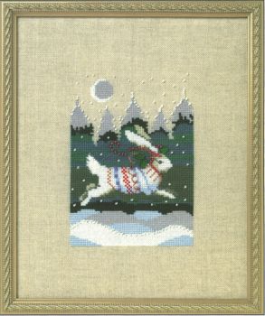 Winter hare DW240 NC277/ Белый заяц (без основы)