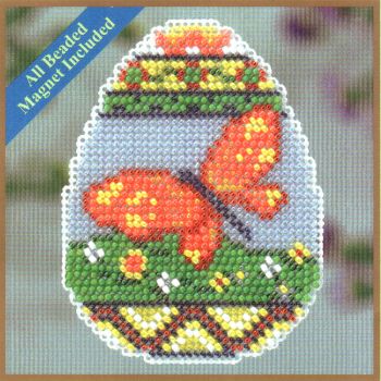 Butterfly Egg MH18-4102 / Яйцо с бабочкой (магнит)