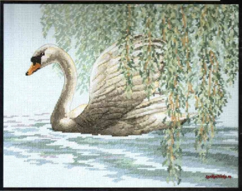 Willow Swan 35231 / Лебедь в ивняке