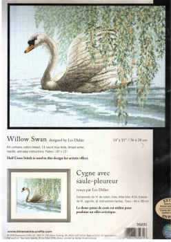 Willow Swan 35231 / Лебедь в ивняке