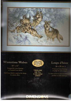 Wintertime Wolves 35227 / Волки зимой