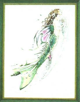 Mermaid Of The Pearls MD26 / Русалочка Жемчужин (без основы)