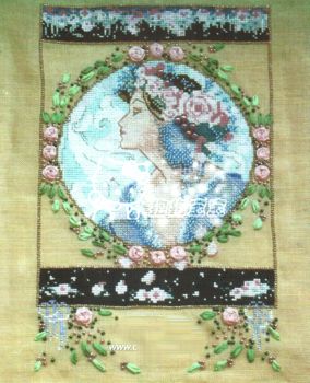 English Roses MD14 / Английские розы (с основой)