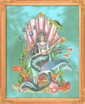 Amphitrite Queen.Goddess of the Sea BF022 / Королева Амфитриты. Богиня моря ( без основы)