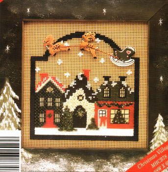Mill Hill Christmas Village MHCB78 / Рождественская деревня (китайская сборка с оригинальными составляющими)