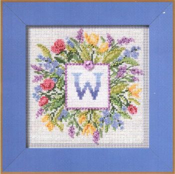 Floral Monogram MH14-2616 / Цветочная монограмма
