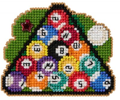 Pool Balls MH18-2613 / Бильярдные шары (магнит)