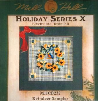 Bluebird Wreath MHCB232 / Венок с синей птицей