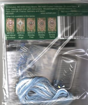 Ice Blue Snowflake 2000 MHTD17 / Ледяная голубая снежинка 2000