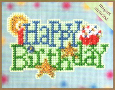 Happy Birthday MH18-9102 / С днём рождения (магнит)