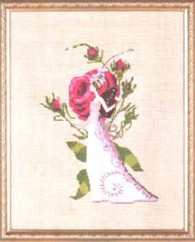 Great Cabbage Leaved Rose RW899 NC301 / Великолепная роза с капустными листьями (с основой)