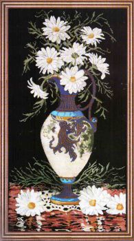 Daisies in Vase 2782 / Ромашки в Вазе