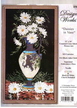Daisies in Vase 2782 / Ромашки в Вазе