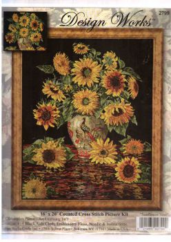 Sunflower Vase 2799 / Ваза с Подсолнухами