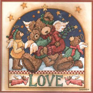 Angel Bear Love 8710 / Любовь Мишек-ангелов