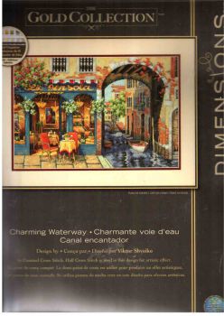 Charming Waterway 70-35306 / Очаровательное кафе возле воды