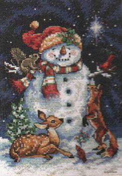 Midnigth Snowman 8561 / Снеговик в Полночь