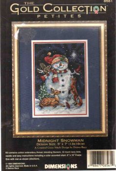 Midnigth Snowman 8561 / Снеговик в Полночь