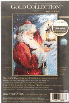 Santa s Feathered Friend 70-08831 / Пернатый друг Санты
