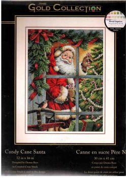 Candy Cane Santa 8734 / Конфетка Санты