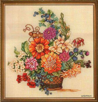 Fall Floral 45668 / Цветы Осени