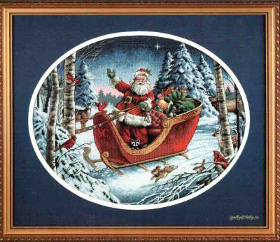 Santa`s Sleight 8664 / Катание Санты