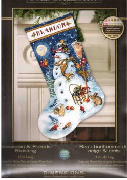 Snowman & Friends 70-08839 / Сапожок Снеговик и Друзья