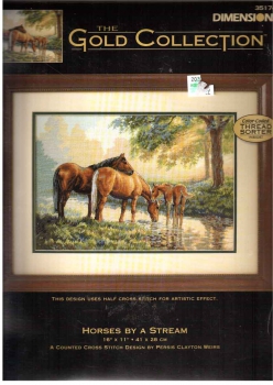 Horses by a Stream 35174 / Лошади у воды