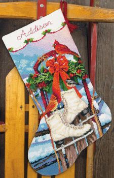 Ice skates stocking 71-09152 / Сапожок Коньки