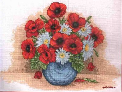 Poppy Spray PCE879 / Россыпь Маков