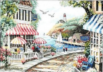 Cafe by the Sea 35157 / Кафе у моря