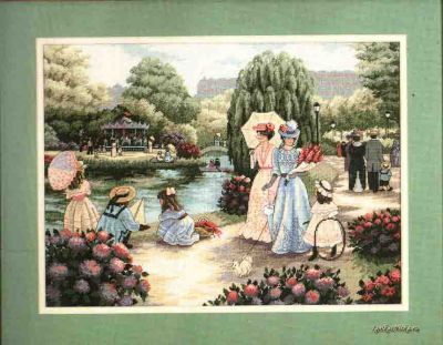 A Stroll In The Park 35021 / Прогулка в Парке