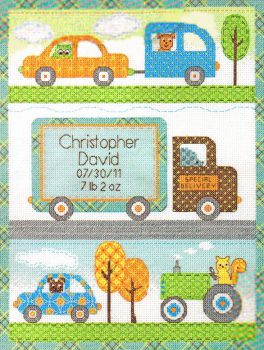 Baby Happi Transport Birth Record 70-73561 / Детская Метрика Детский транспорт