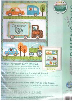 Baby Happi Transport Birth Record 70-73561 / Детская Метрика Детский транспорт