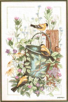 Goldfinch Gathering 13641 / Скопление Щеглов