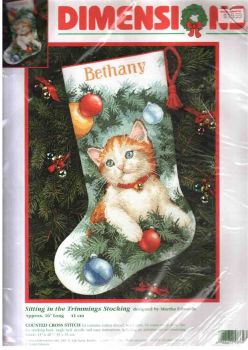 Sitting in the Trimmings Stocking 8643 / Сапожок Сидя в Отделке