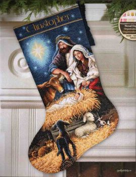 Holy Night Stocking 70-08838 / Сапожок Священная Ночь