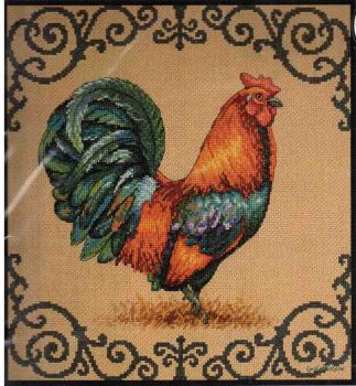 Ornate Rooster 35240 / Богато украшенный Петух (Китай)