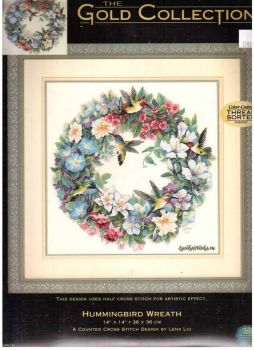 Hummingbird Wreath 35132 / Венок и колибри