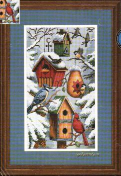 Winter Birdhouses 35004 / Скворечники зимой