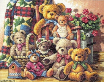 Teddy Bear Gathering 35115 / Собрание плюшевых мишек