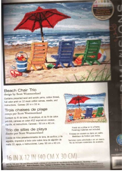 Beach Chair Trio 72-120022 / Трио пляжных кресел