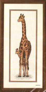 Giraffe Mother and Baby 13665 / Мама Жираф с детёнышем