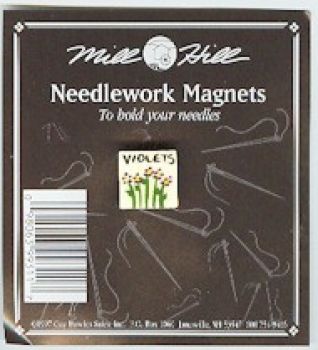 Needlework Magnet Violets MHMAG11 / Магнит Виолетки