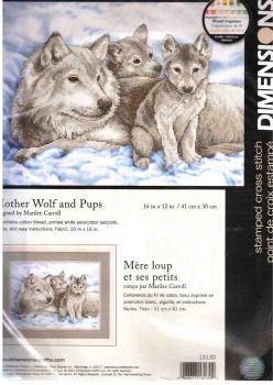 Mother Wolf and Pups 13130 / Волчица и Волчата